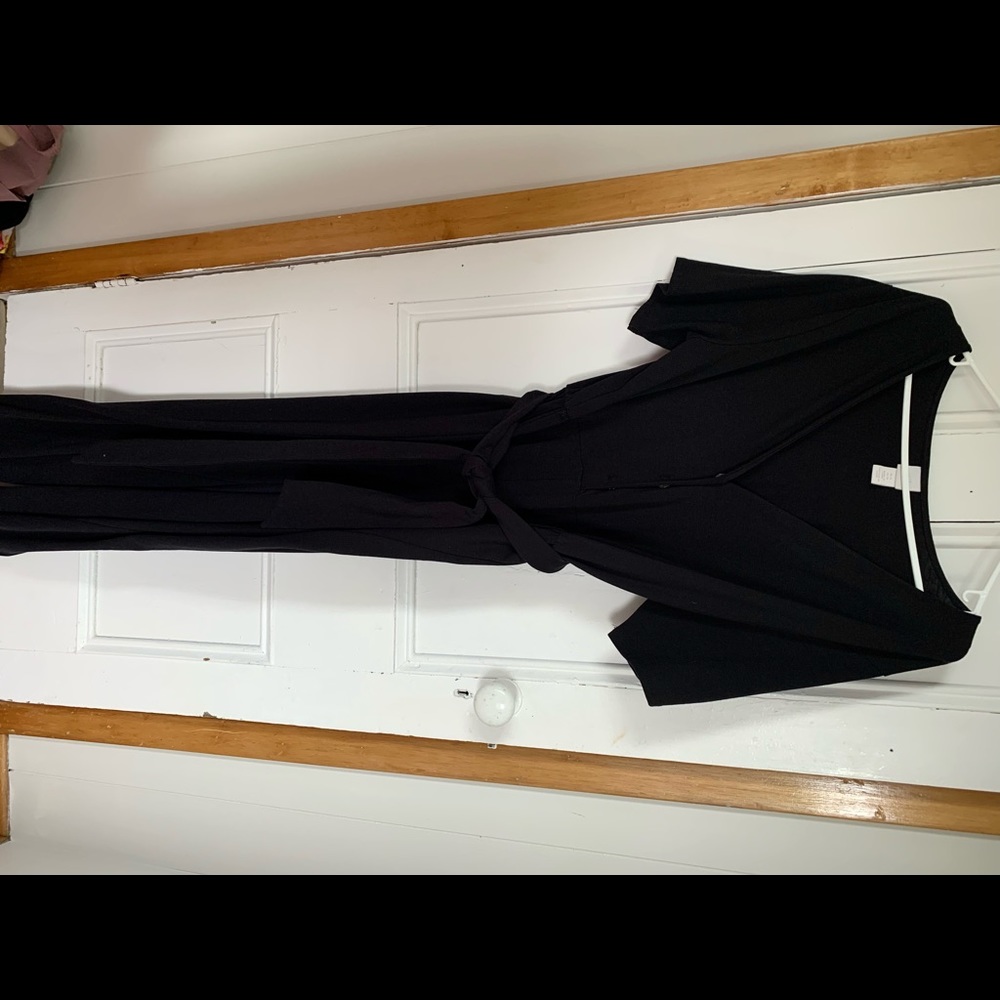 H&M Black Wide Legged Jumpsuit